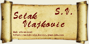 Selak Vlajković vizit kartica